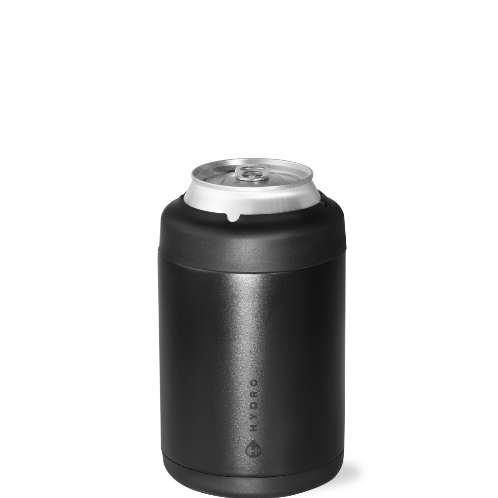 Black Can Cooler Front