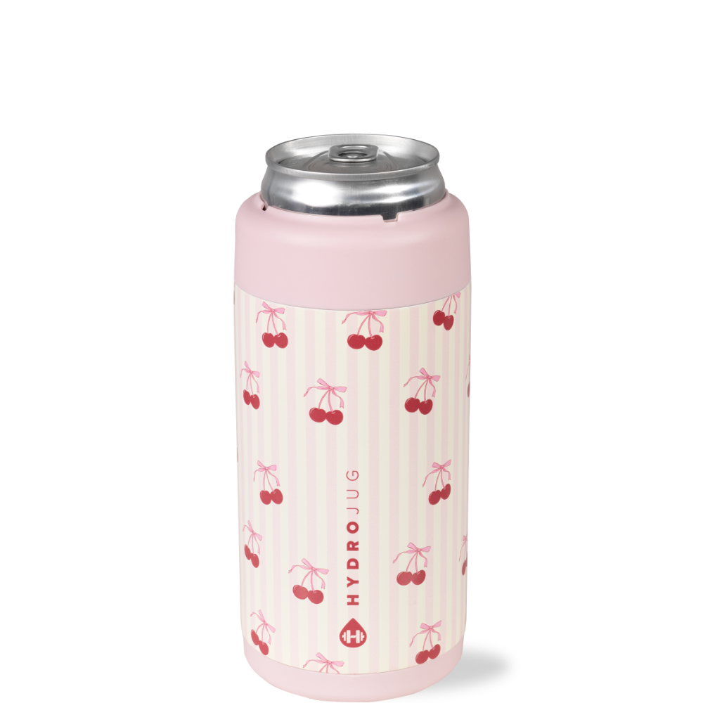 Sweet Cherries Slim Can Cooler Front