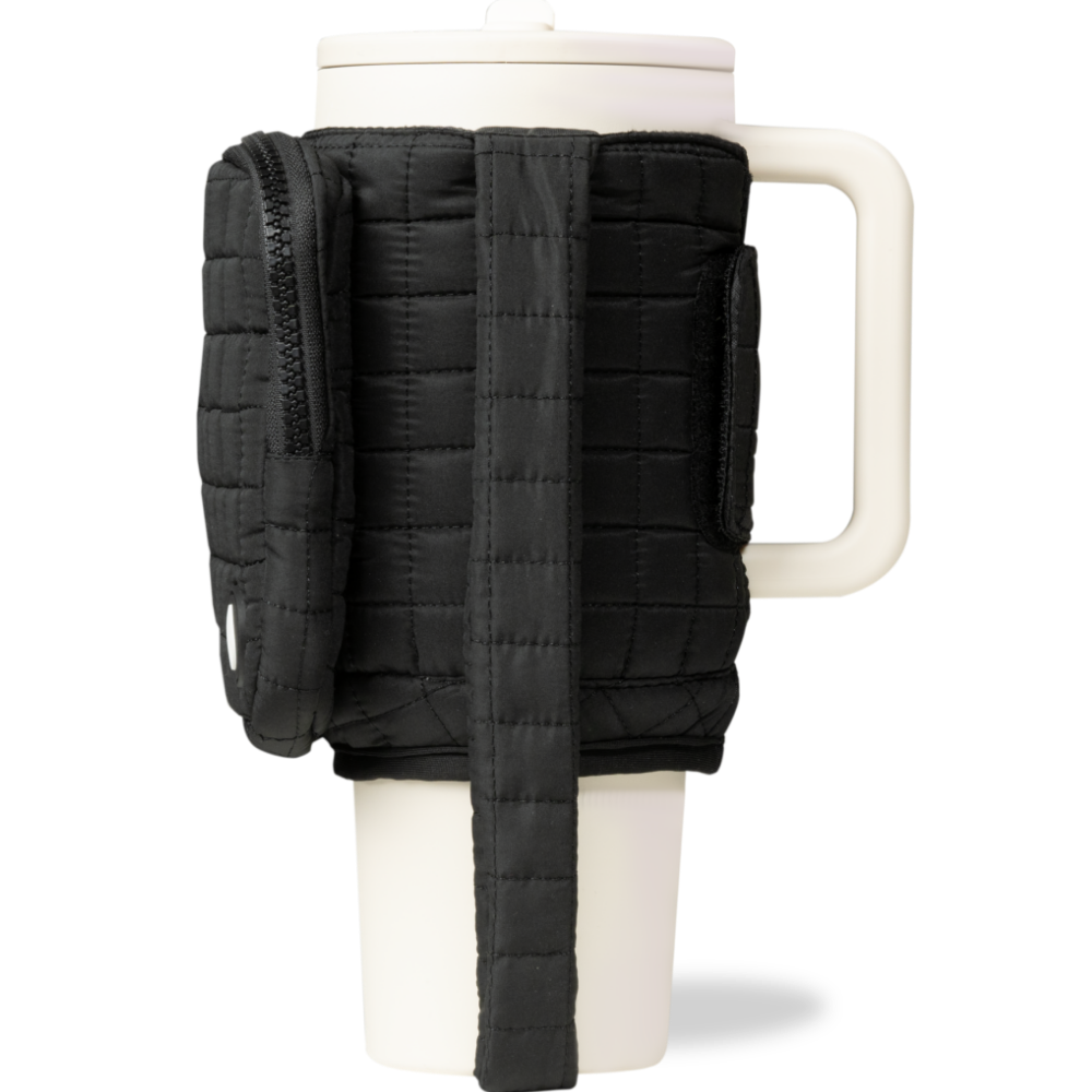 Black Puffer Sleeve Traveler Sleeve